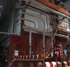 寧城光大熱力130T、65T往復(fù)爐排熱水爐